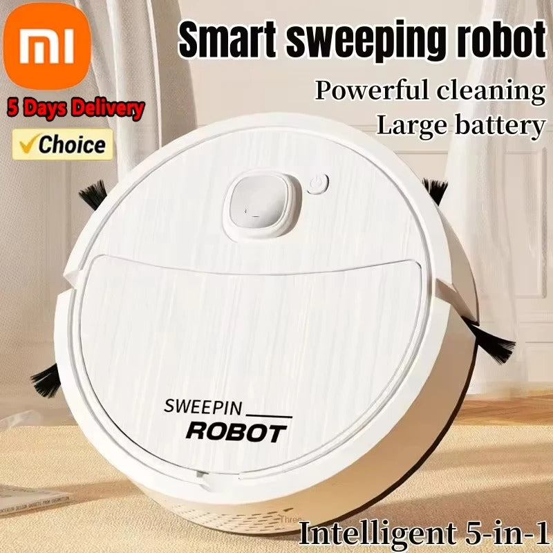 Xiaomi 5-In-1 Smart Sweeping Suction Mopping Cleaning Machine Robot Vacuum Cleaner Home Appliance Kitchen Robots Wireless Cleaner